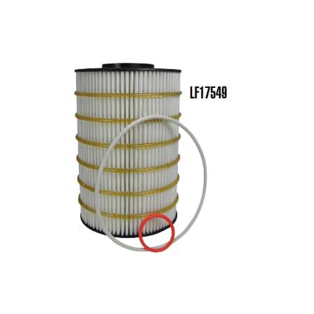 Fleetguard Filter, Lube, LF17549 LF17549